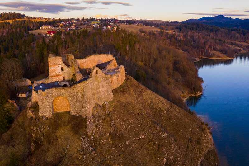 zamek w Czorsztynie