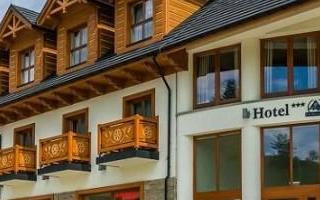 widok hotelu pod wulkanem